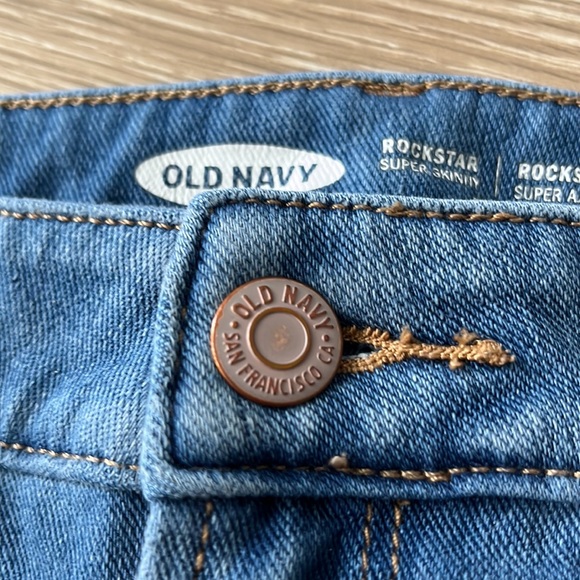 Old Navy Rockstar Super Skinny Denim Jean Jeggings - 24/7 - Picture 5 of 6